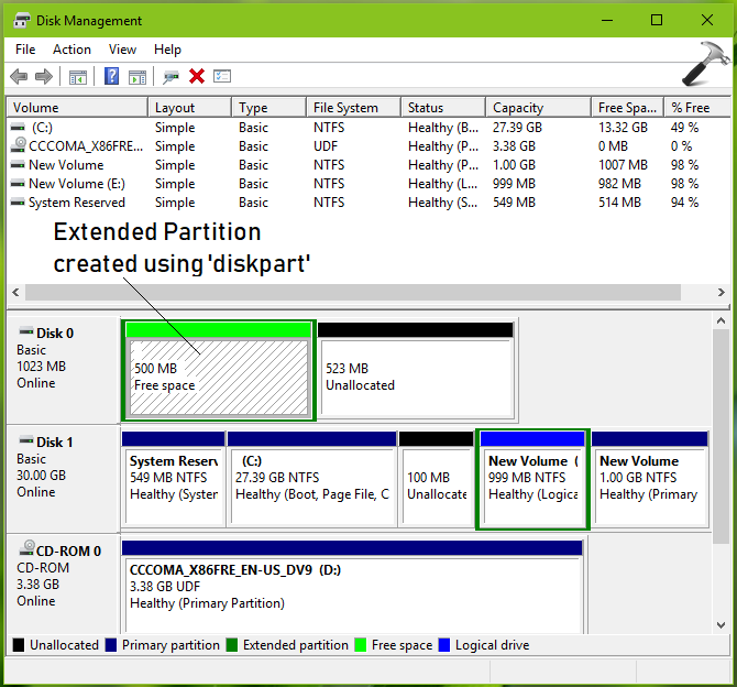 ntlite windows 10 disk partition disk 0 error