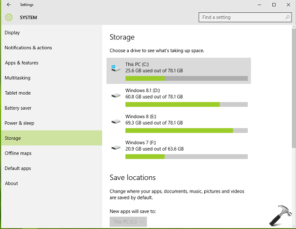 Erase Space Creating Temporary File