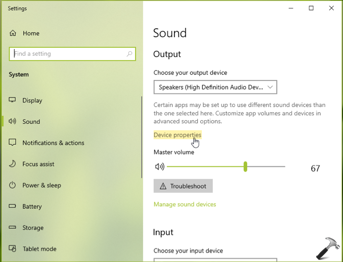 windows 10 disable audio enhancements