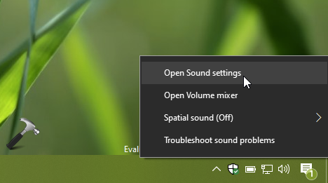 turn off audio enhancements windows 10