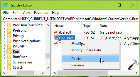 disable microsoft onedrive at startup