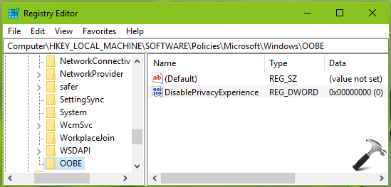 [How To] Disable Privacy Settings Experience Screen In Windows 10