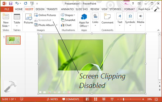 screen clipping windows