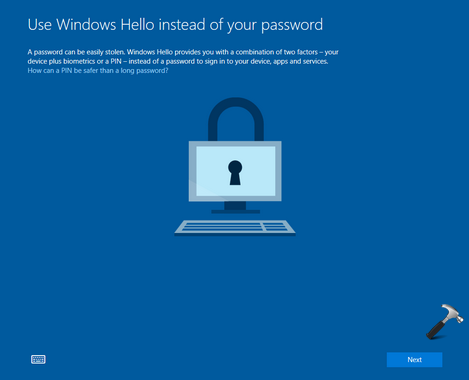 windows hello 1password