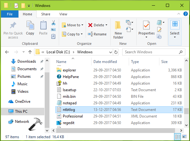 process monitor boot logging