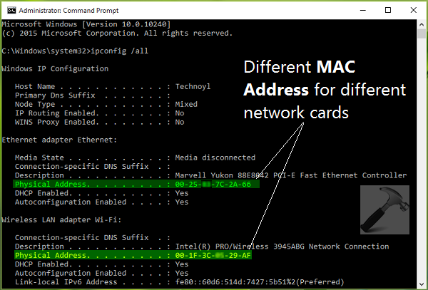 how to find macbook mac address