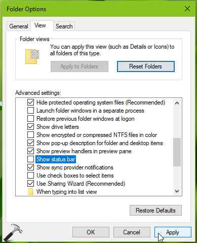 windows 10 remove title bar