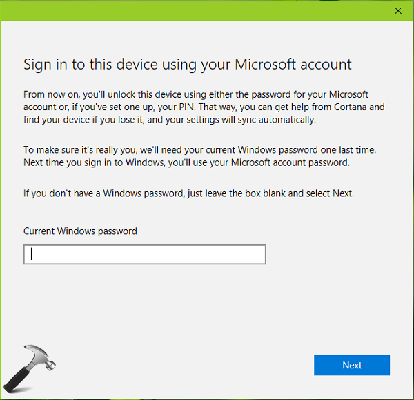 how to change what microsoft account is linked on my windows computer