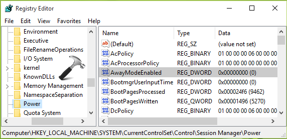 power lid windows close lock when hkey currentcontrolset control machine local system session manager registry