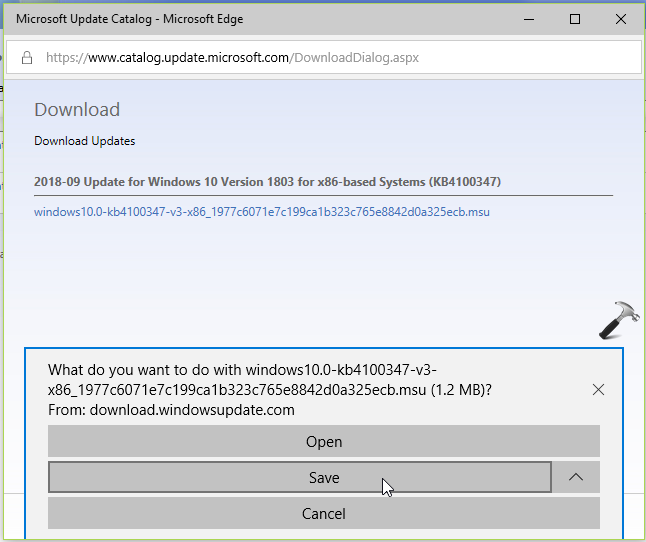 download and install windows updates manually