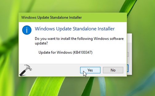 Manually Download And Install Windows Updates In Windows 10