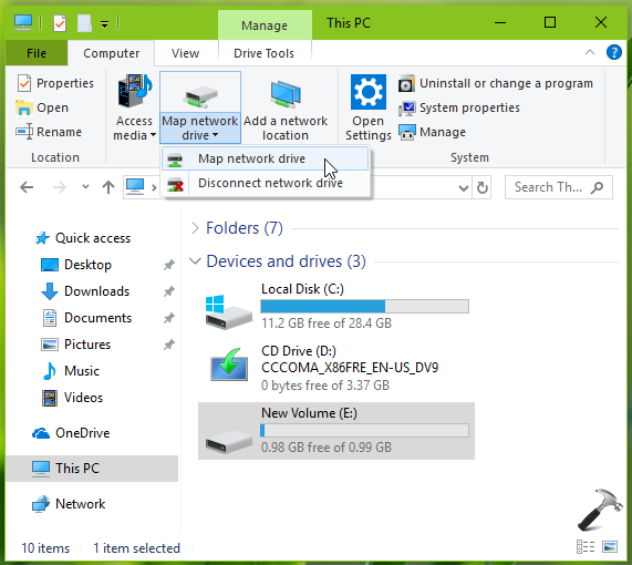 Access c drive windows 10 from network - mountainmusli