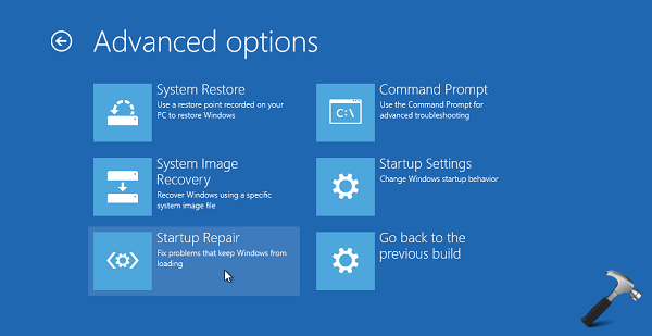 How To Perform Automatic Or Startup Repair In Windows 10 4