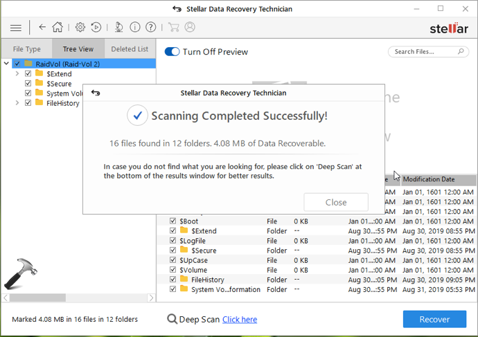 data recovery windows 10 home
