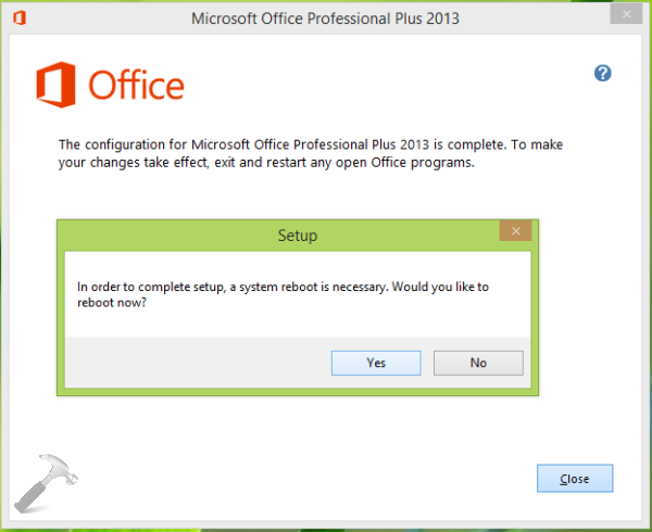 cannot uninstall office 2013 something went wrong