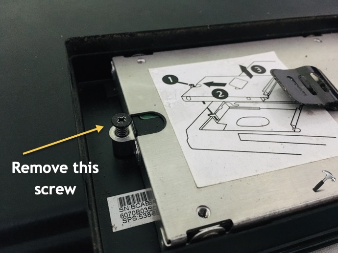 replace a mac hdd for a ssd