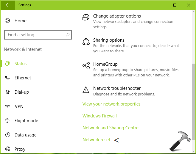 windows 10 restore settings