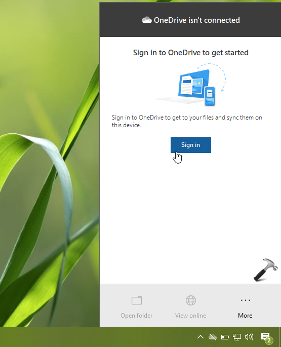 how to set up onedrive on windows 7