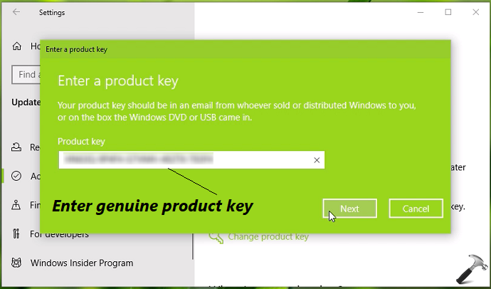 upgrade windows 10 pro to enterprise key