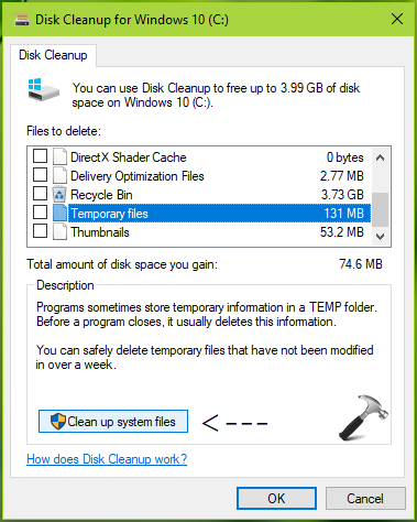 [How To] Use Disk Cleanup Utility In Windows 10/8/7