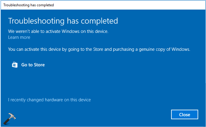 How To Use The Windows 10 Activation Troubleshooter