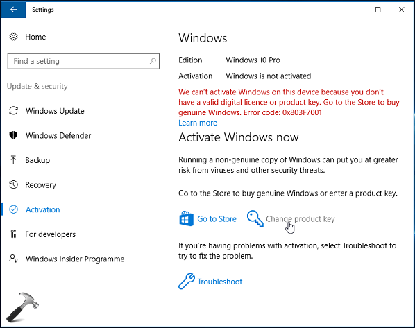 How To Use The Windows 10 Activation Troubleshooter