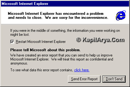 microsoft fix internet explorer 9