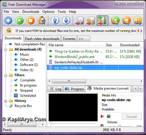 Free Download Manager : Free Internet Downloading Manager & Accelerator