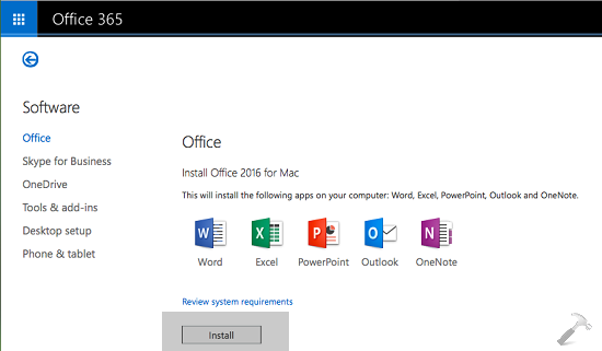 purchase office for mac 2016