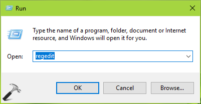 Windows 10 Registry Editor