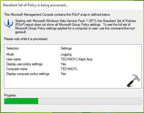 for your security some settings are controlled by group policy