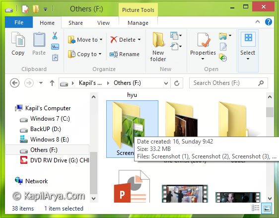 change sharex screenshot folder