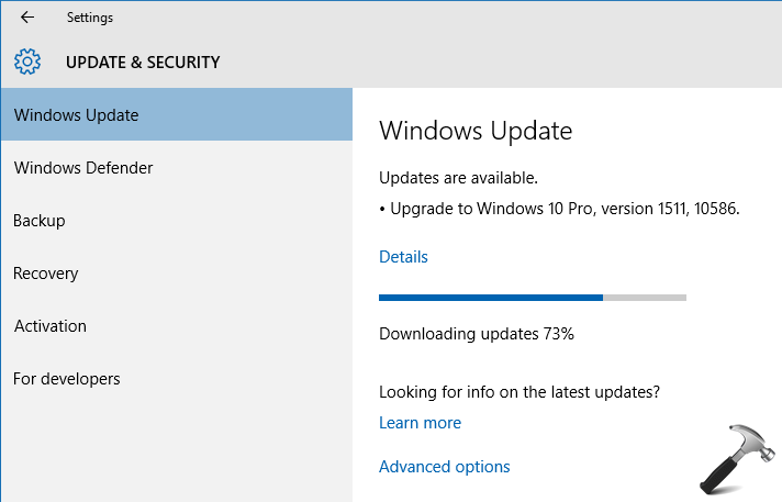 windows 10 update download