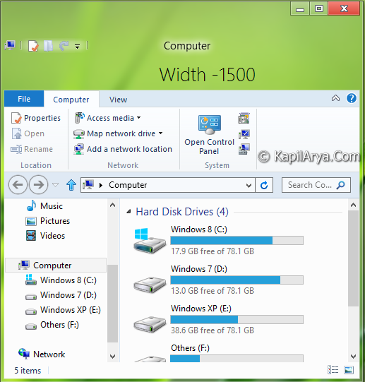 windows 10 border size