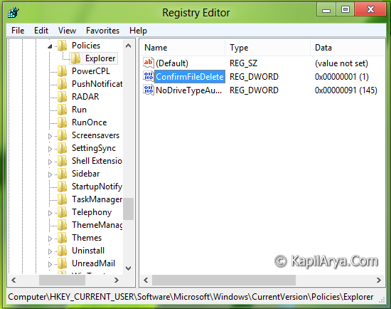 Реестра Windows made in. Registry confirmation records. Regedit app player