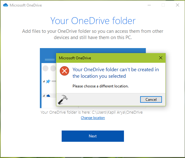 cant uninstall microsoft onedrive